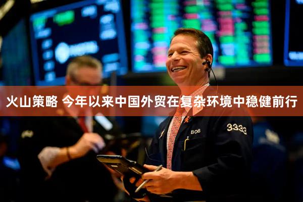火山策略 今年以来中国外贸在复杂环境中稳健前行