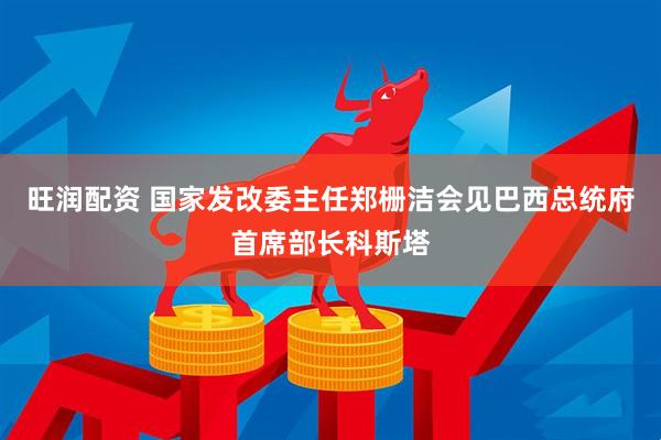 旺润配资 国家发改委主任郑栅洁会见巴西总统府首席部长科斯塔