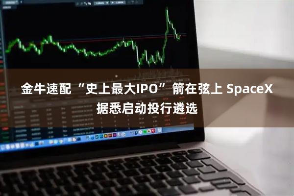 金牛速配 “史上最大IPO” 箭在弦上 SpaceX据悉启动投行遴选